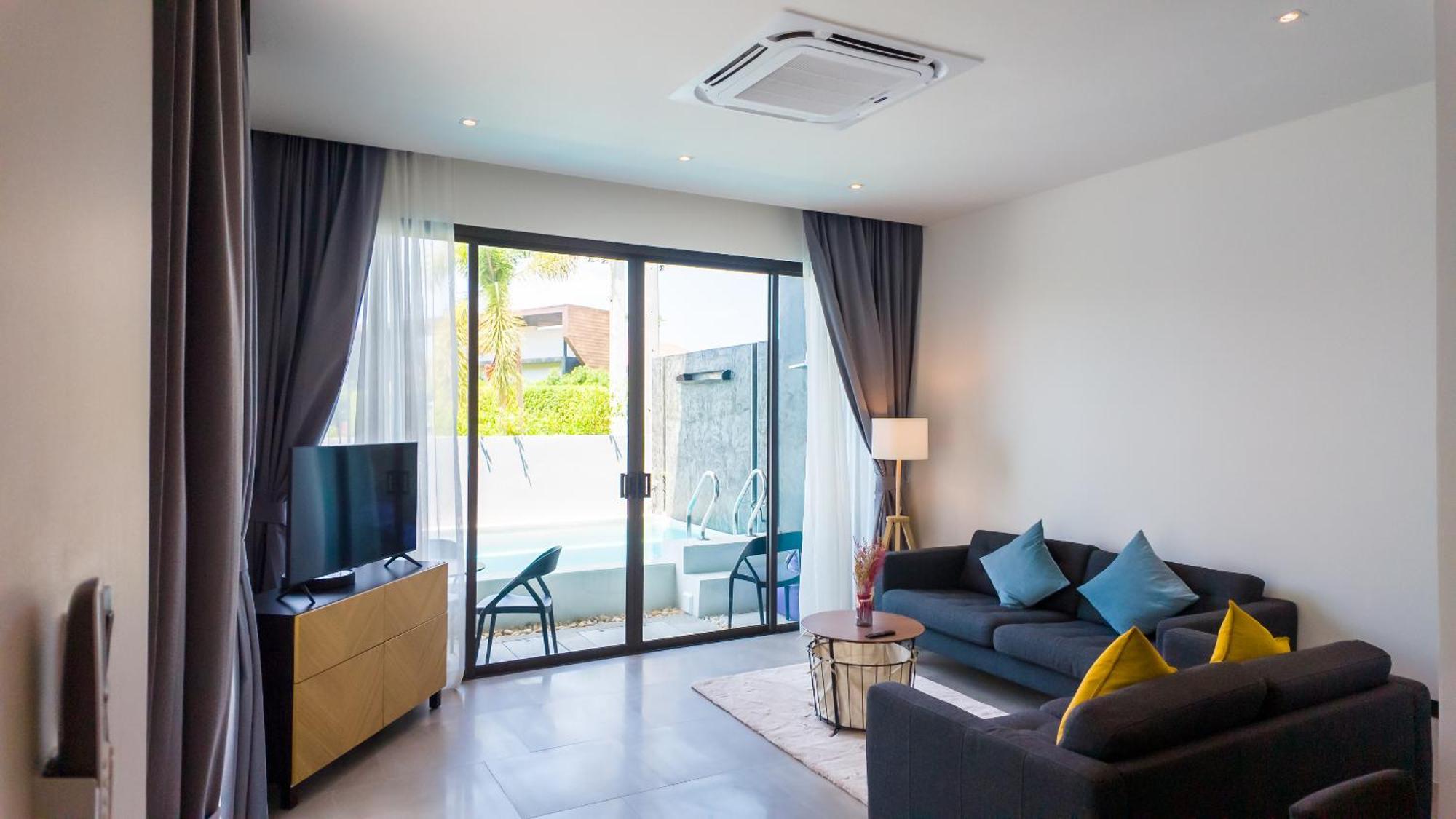 The Cozy Private Pool Villa Ban Suan  Exterior foto